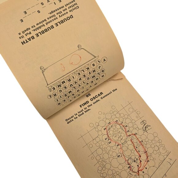 Ghostbusters II Flip N Fun Activity Pad Mazes Puzzles 1988 Kids Book Vintage - Picture 7 of 16